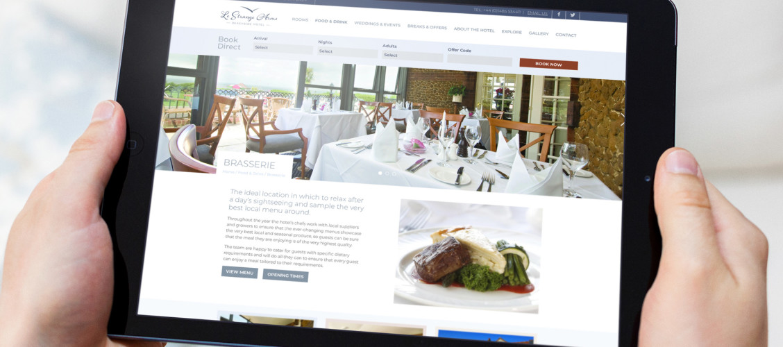 Abacus Hotels Website Design